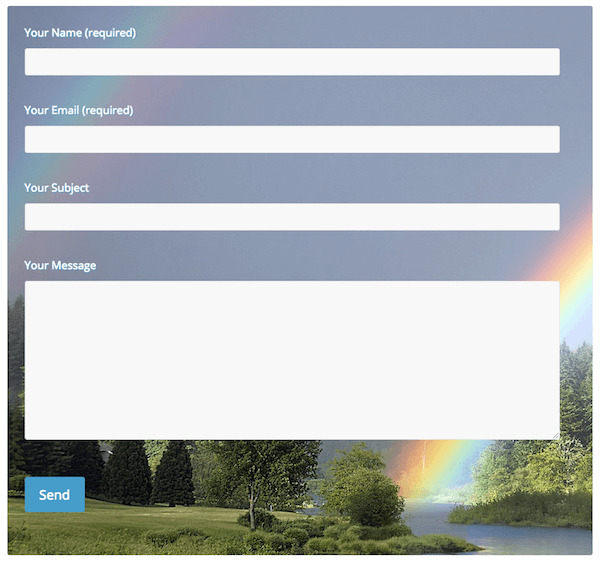 Custom Colour Contact Form 7 for ColorMag theme