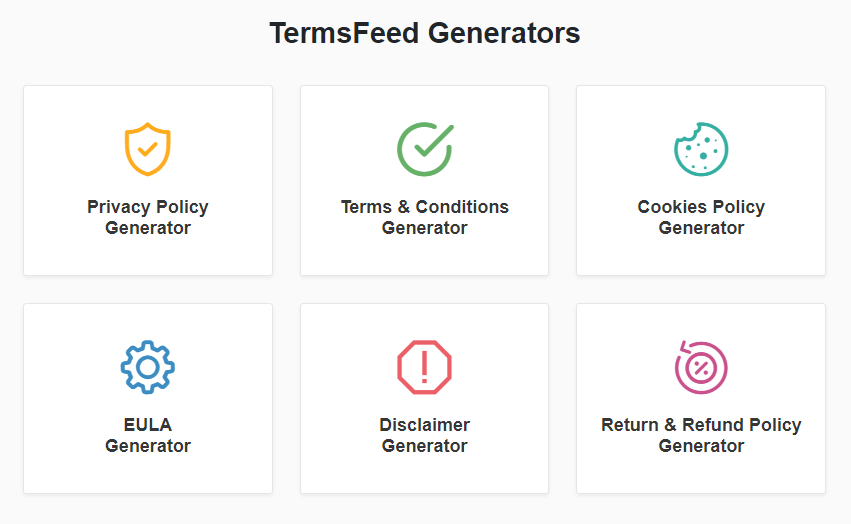 Termsfeed Review Services
