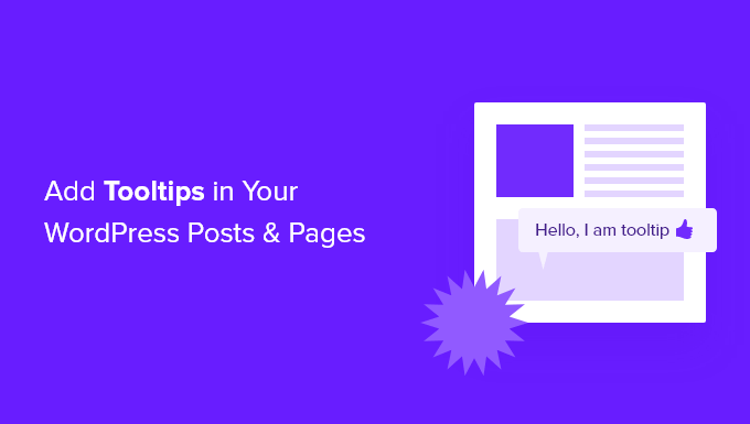 Add tooltips to your WordPress posts and pages