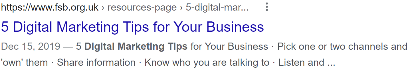 Digital marketing tips.