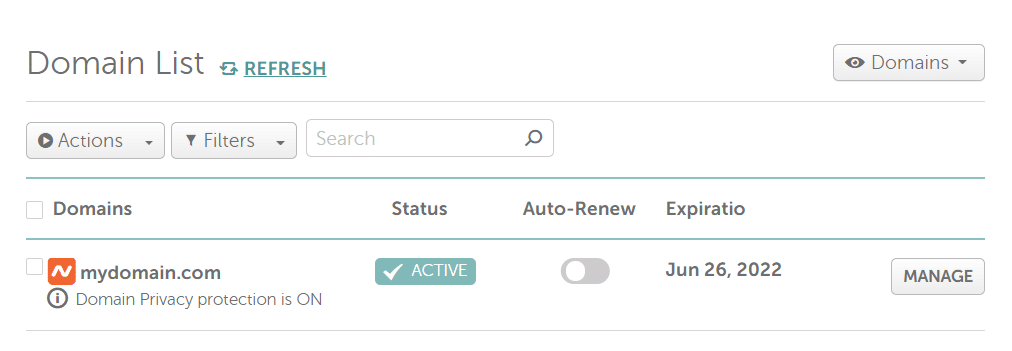 Manage DNS