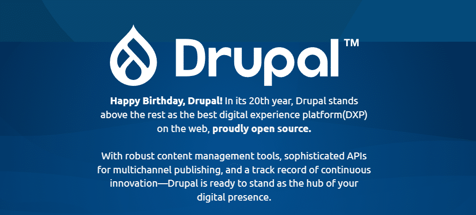 The Drupal website