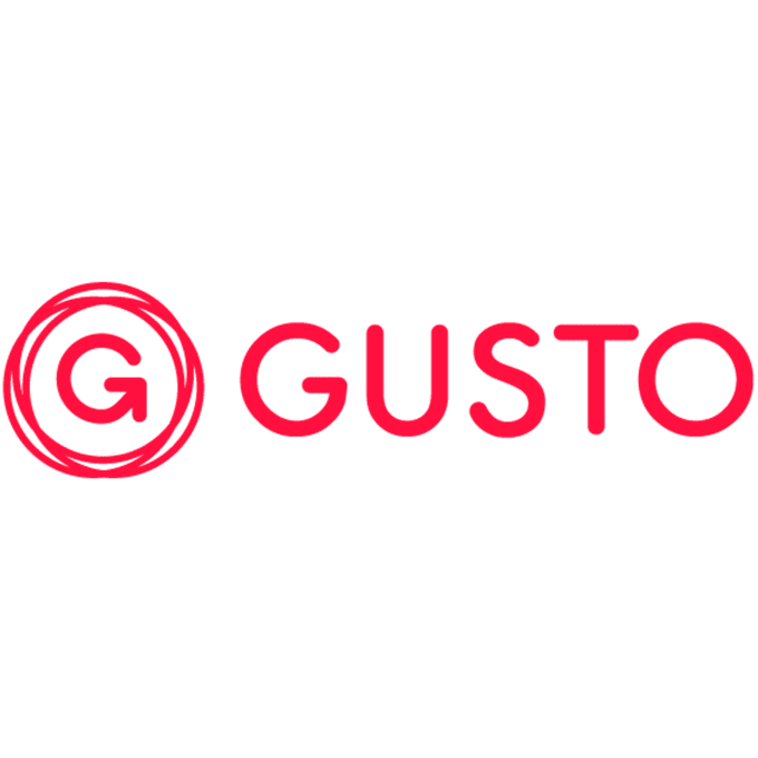 Gusto's logo shortly after rebranding