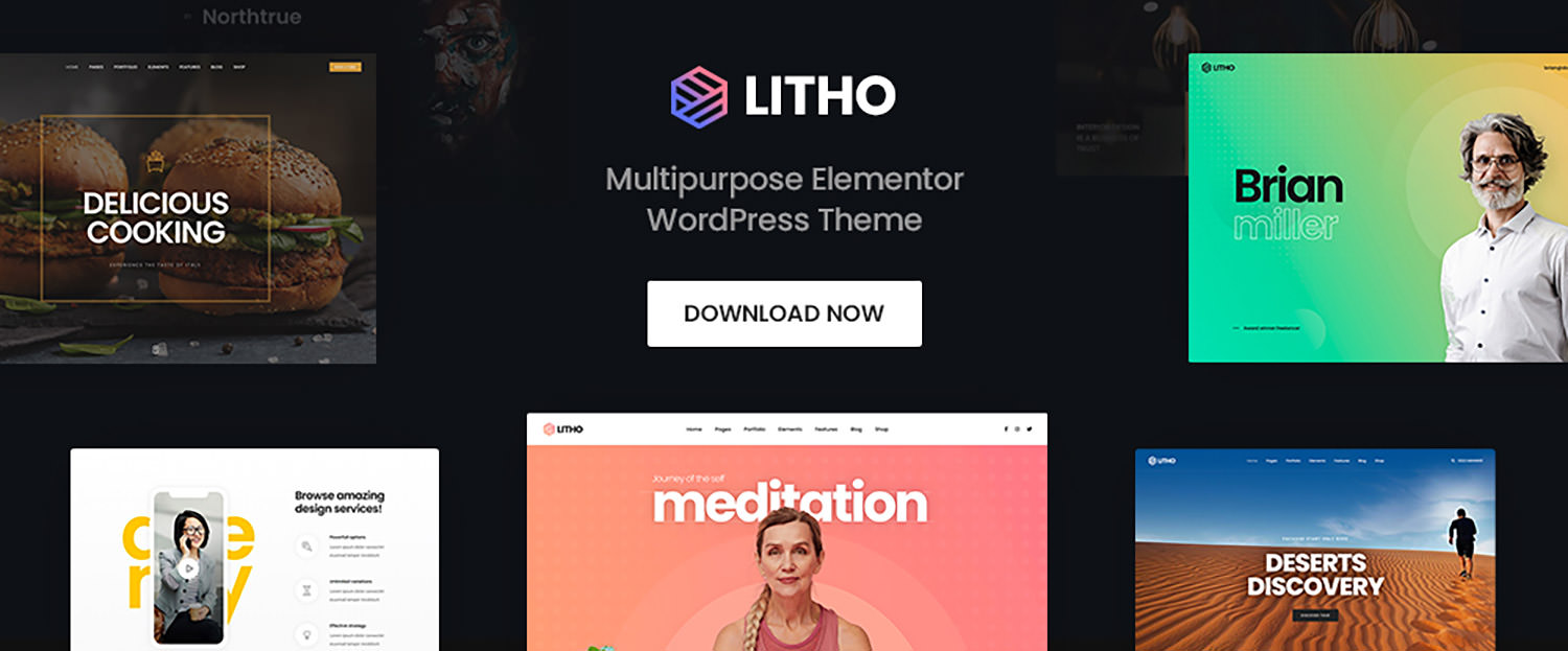 Litho WordPress Theme