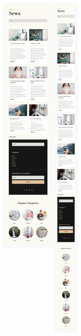 blogger category page template