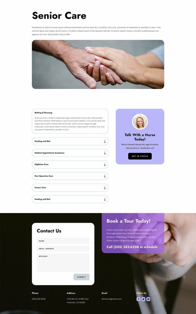 nursing home website