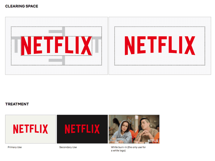 netflix brand style guide logo