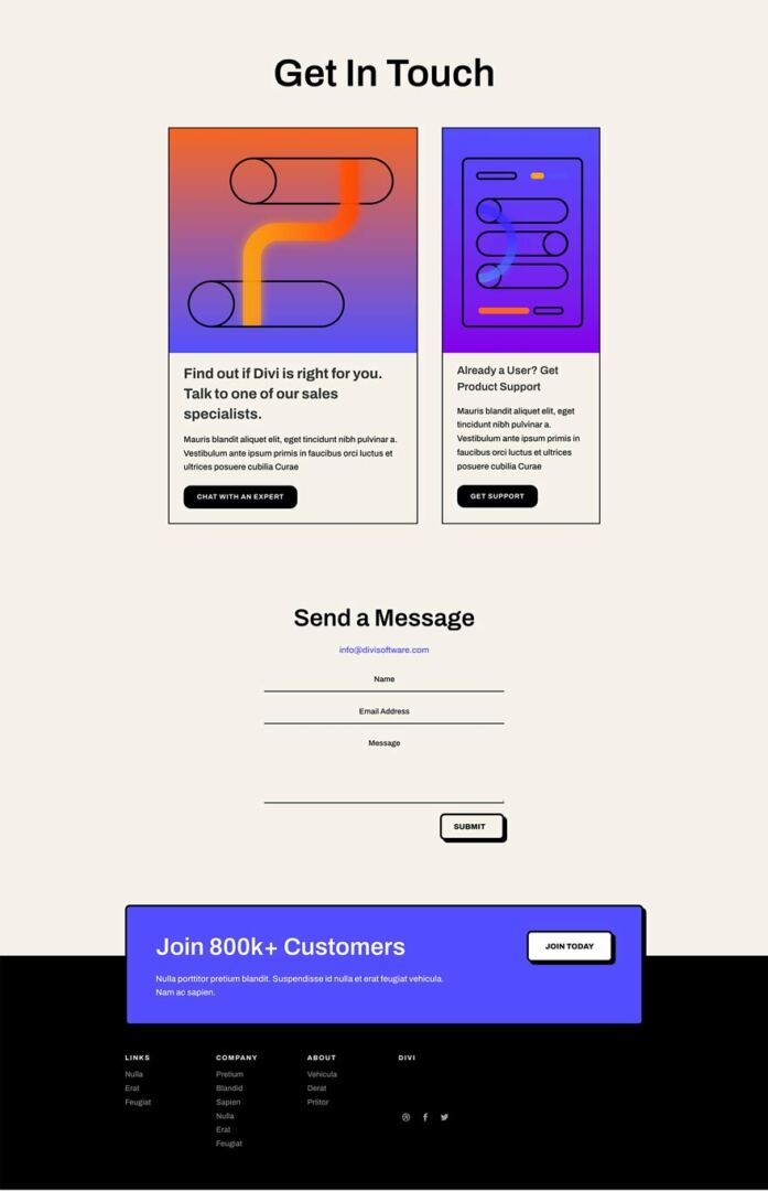 divi software layout pack