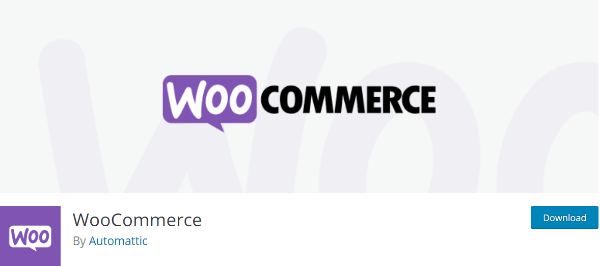 The WooCommerce plugin