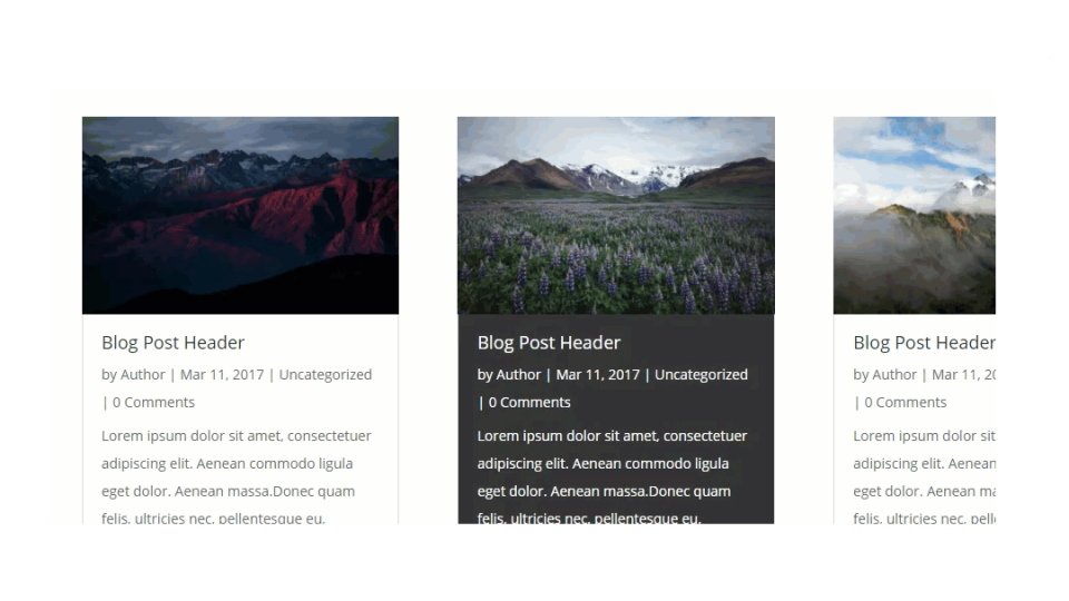 How to Style Your Divi Blog Grid Cards