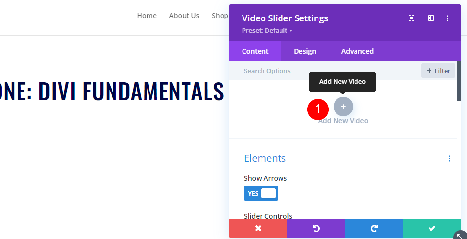 Style the Video Slider Module