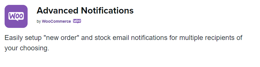 Advanced Notifications extension