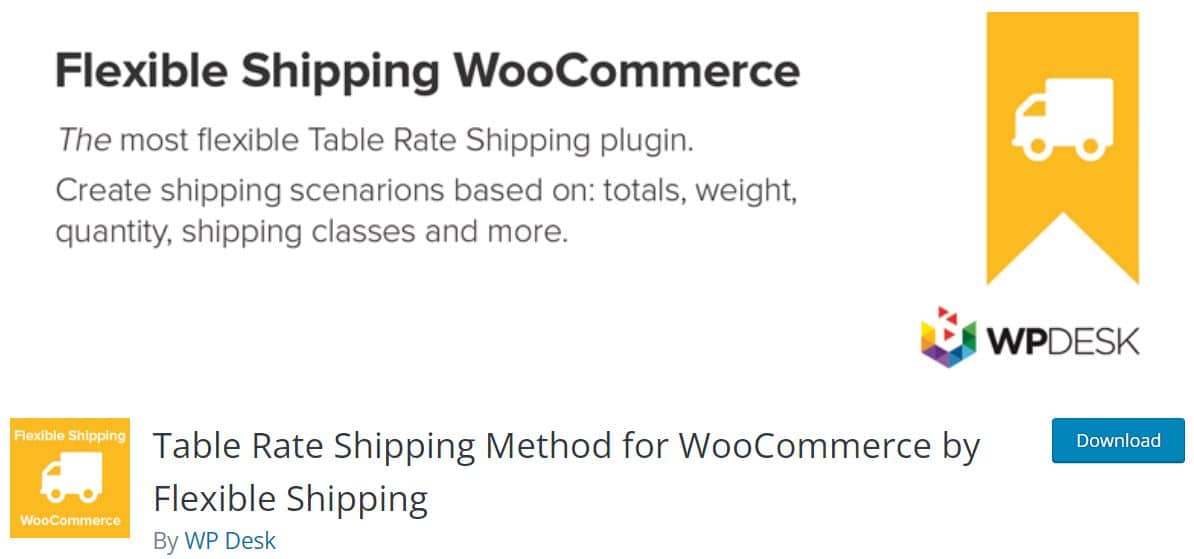 able Rate Shipping Method by Flexible Shipping plugin