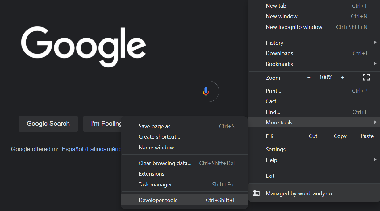 Google Developer Tools