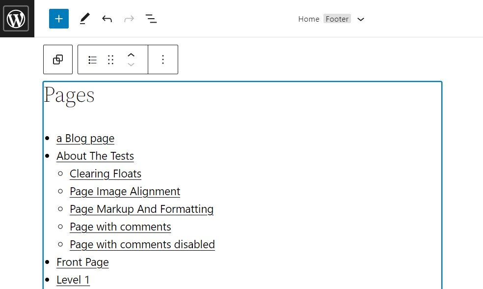 The sitemap generated by Simple Sitemap