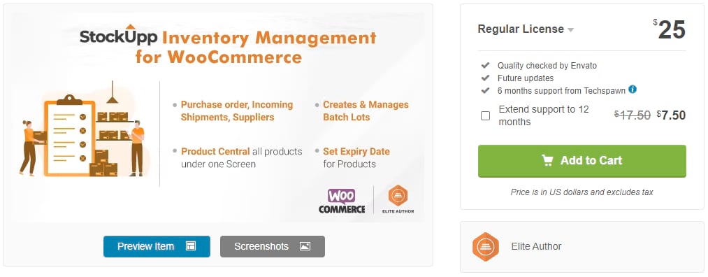 StockUpp Inventory Management plugin