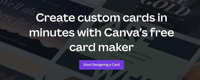 Online ecard makers: Canva