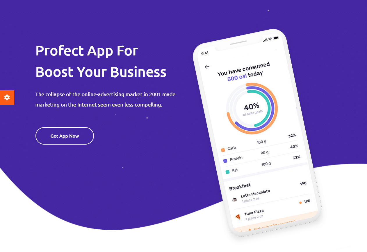 Appway landing page template