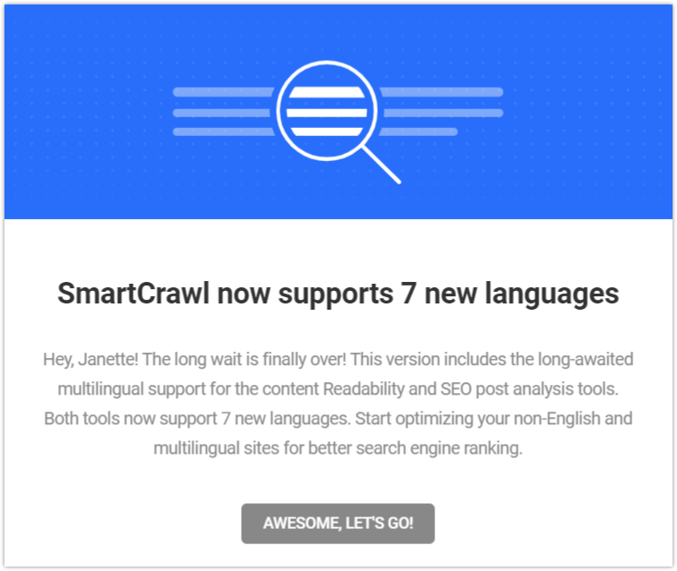 SmartCrawl splash screen