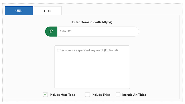 keyword density checker: seobook