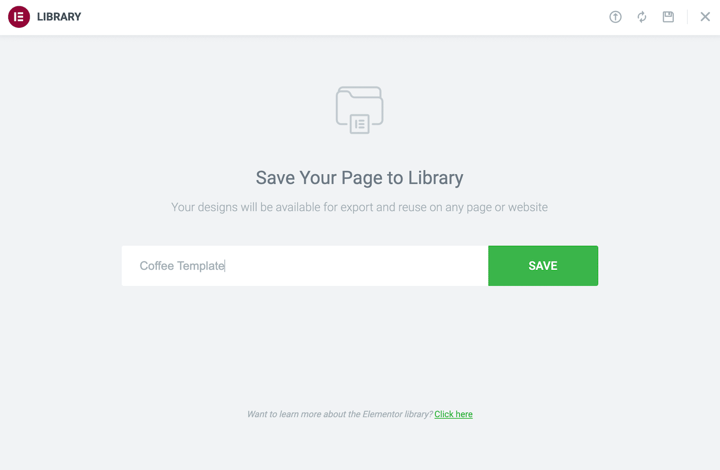GIve your page template a name