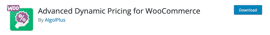 Advanced Dynamic Pricing for WooCommerce plugin 