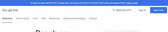 how to use google ads: set up account