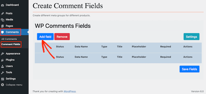 Adding a custom field to the WordPress comment form