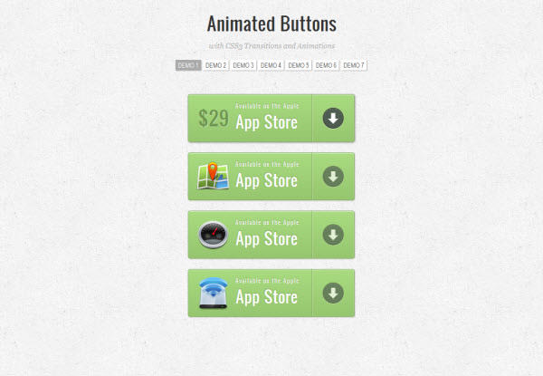 animated buttons