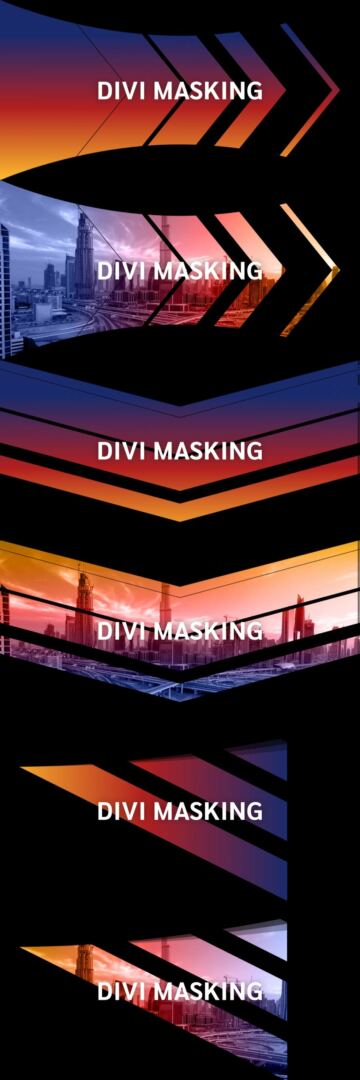 How To Combine Background Masks with Section Dividers in Divi