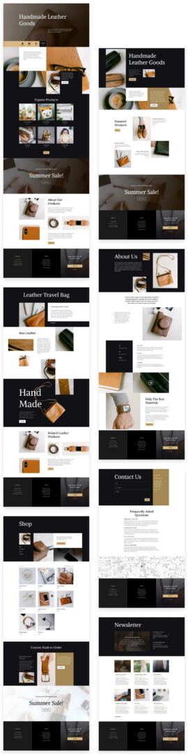 Leather Good Website