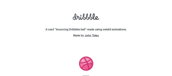 dribbble ball bouncing