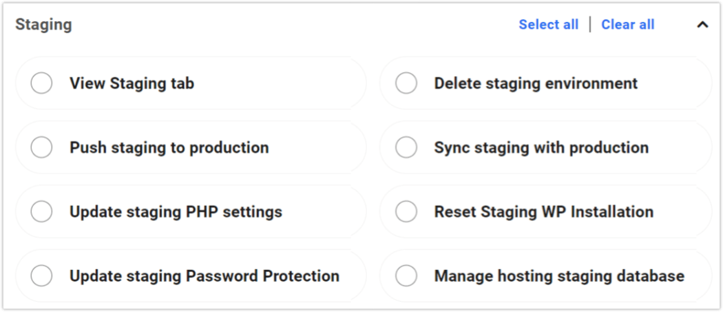 roles create a new role custom staging