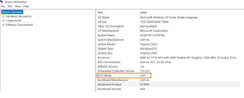 Secure Boot windows 11 bios