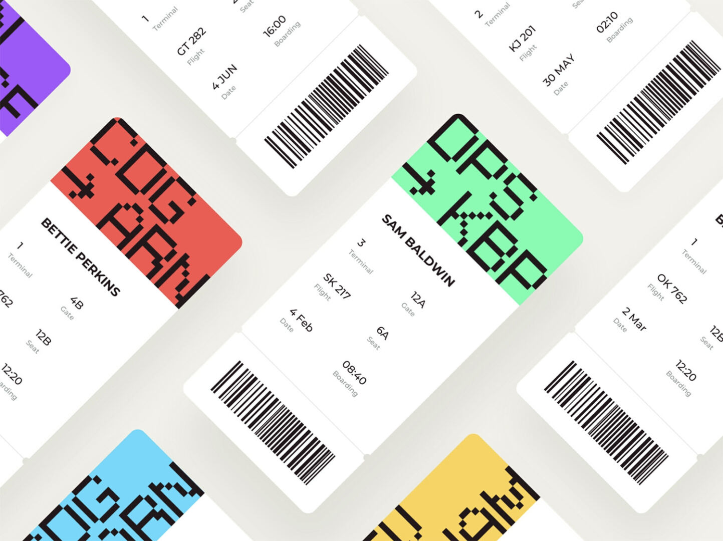 Daily UI 024 Boarding Pass