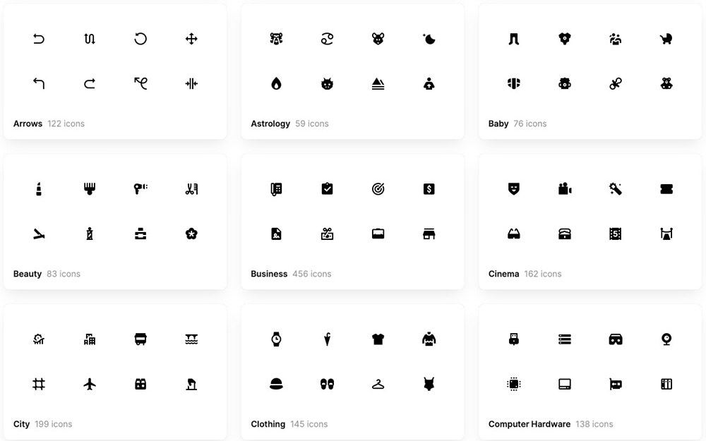 Material Filled Icons