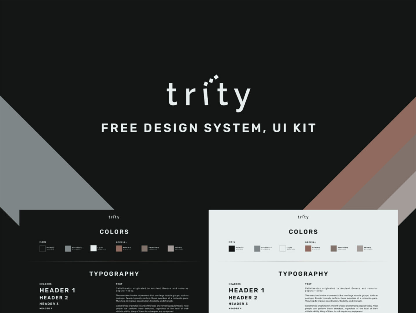 Trity Free Design System