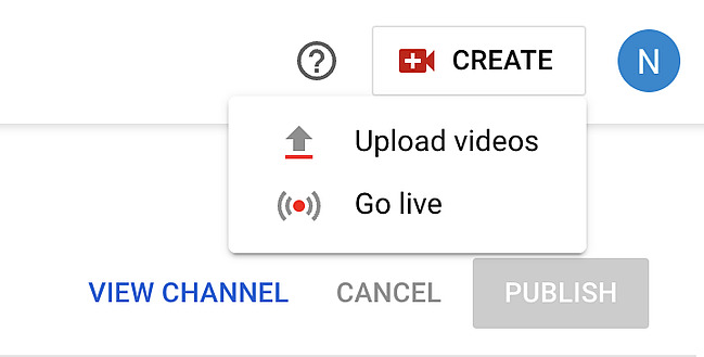 How to upload and create videos on YouTube channel