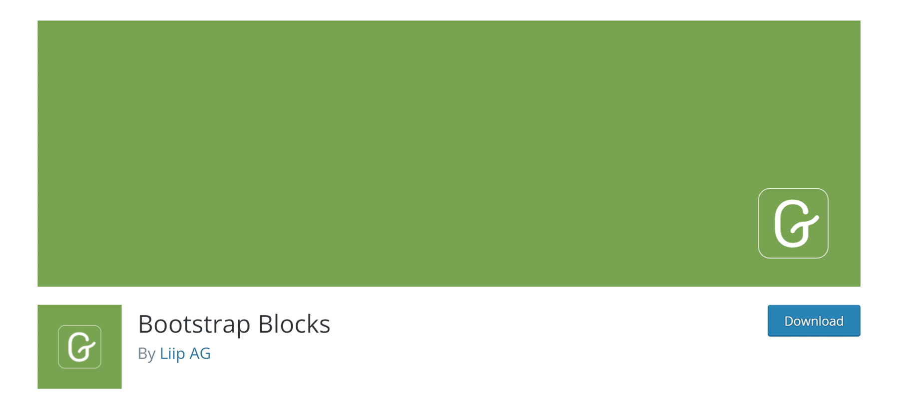 bootstrap blocks plugin