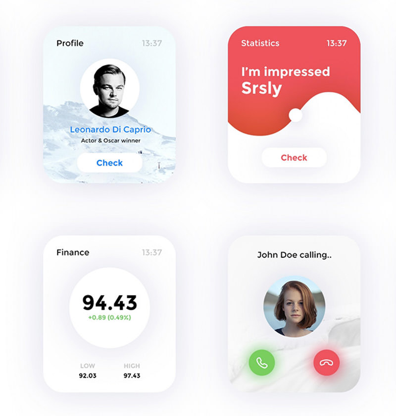 Notos UI Kit for Apple Watch