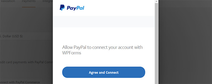 PayPal connect