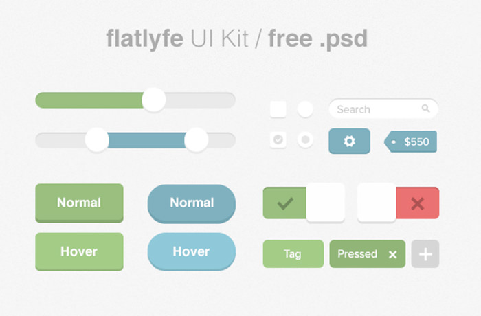 flatlyfe UI Kit
