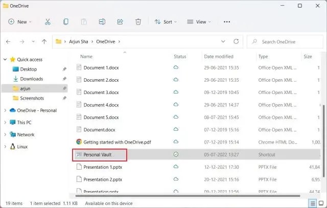 encrypt files windows onedrive