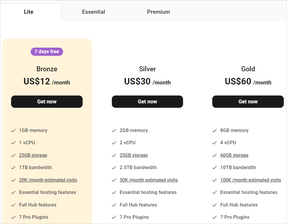 WPMU DEV Hosting - Lite plans