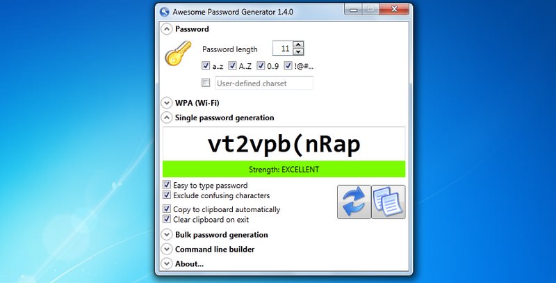 awesome password gen
