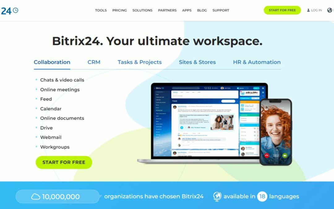 The way to Use Bitrix24 CRM with WordPress