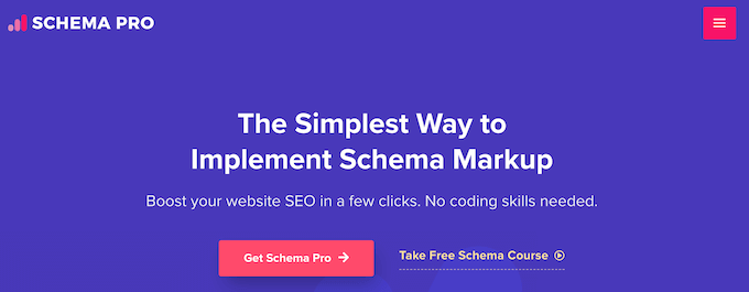 The Schema Pro WordPress plugin