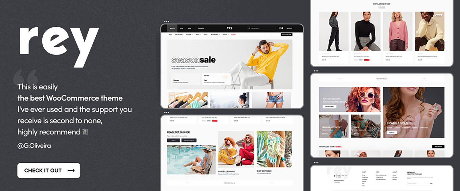 Rey WordPress Theme