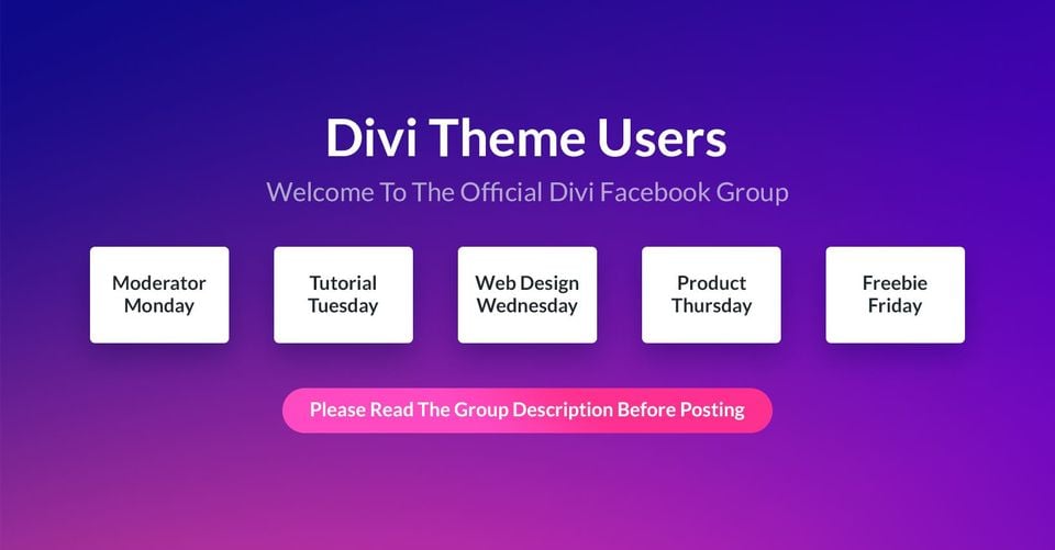 Divi Theme Users and Community