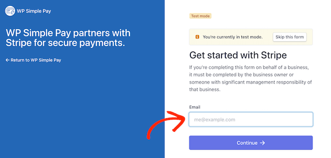 Creating an optional payment form with WP Simple Pay